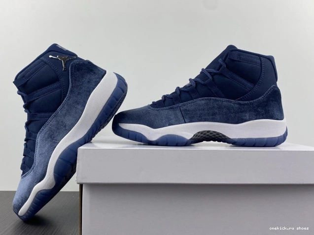 Cheap VELVET NAVY MIDNIGHT AIR 11 JORDAN WMNS AR0715-441 0713